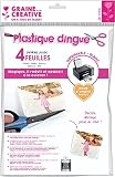 29,7 x 21 cm Graine Créative Plástico mágico para Impresora Chorro de Tinta - Blanco
