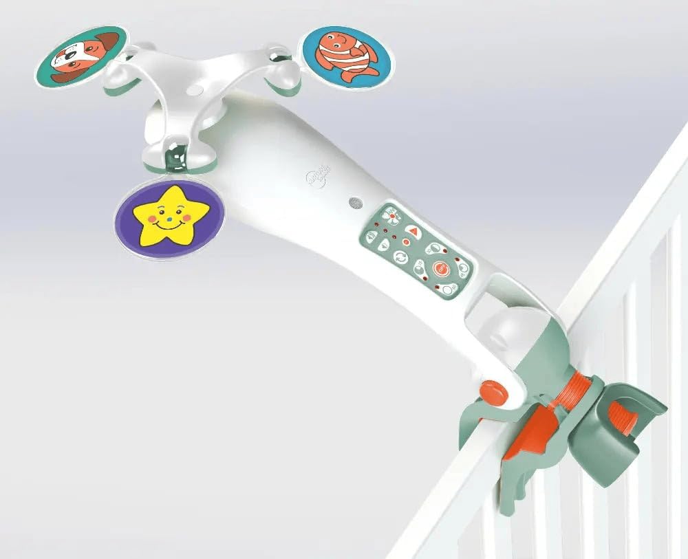 Multi-Fit Mobile | Safely & Securely Fits Most Cribs, Bassinets, Play Yards & Beyond | Keeps Your Baby Relaxed & Engaged at Home Or On The Go |