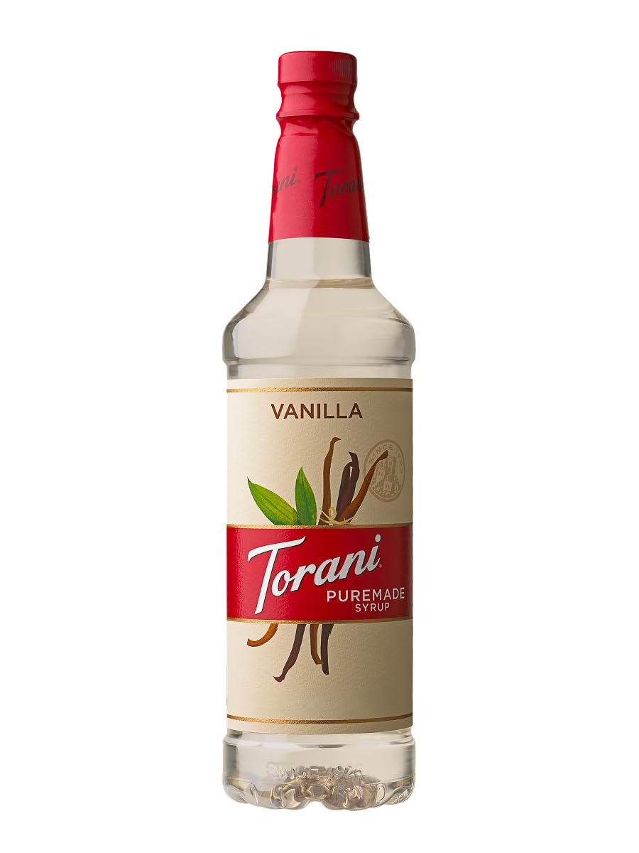 Torani Puremade Flavor Syrup: 750ml Vanilla