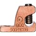 Morris Products 90572 Direct Burial Lay In Connector, Used With Copper Conductors, 4 AWG, 4 - 14 Wire Range, .78" Length, .38" Width, 1.08" Height