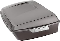 Vista 132 de Harley Tour Pack, equipaje desmontable Razor Tour Pack Maleta para Harley Touring Street Glide, Electra Glide, Road King, Road Glide Special Azul