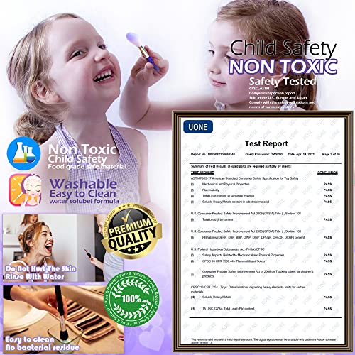 Kids Makeup Kit For Girl Toys - Toys For Girls Makeup Girls Princess Gift Non Toxic Toddlers Cosmetic Kits,Child Play Makeup Toys For Girls, Age 4-10Year Old Children Gift… #TOP2