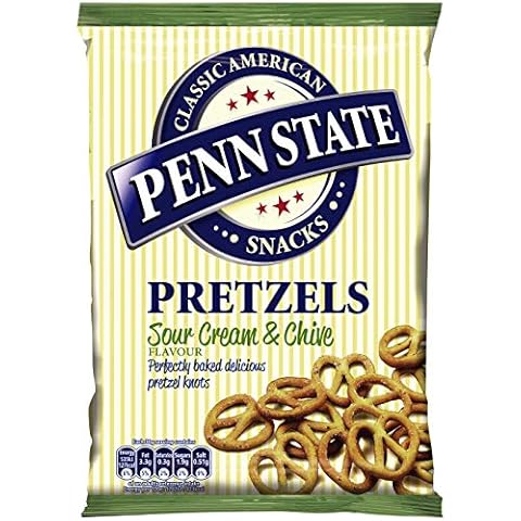 Penn State Sour Cream & Chive Pretzels - 8x175g Cover