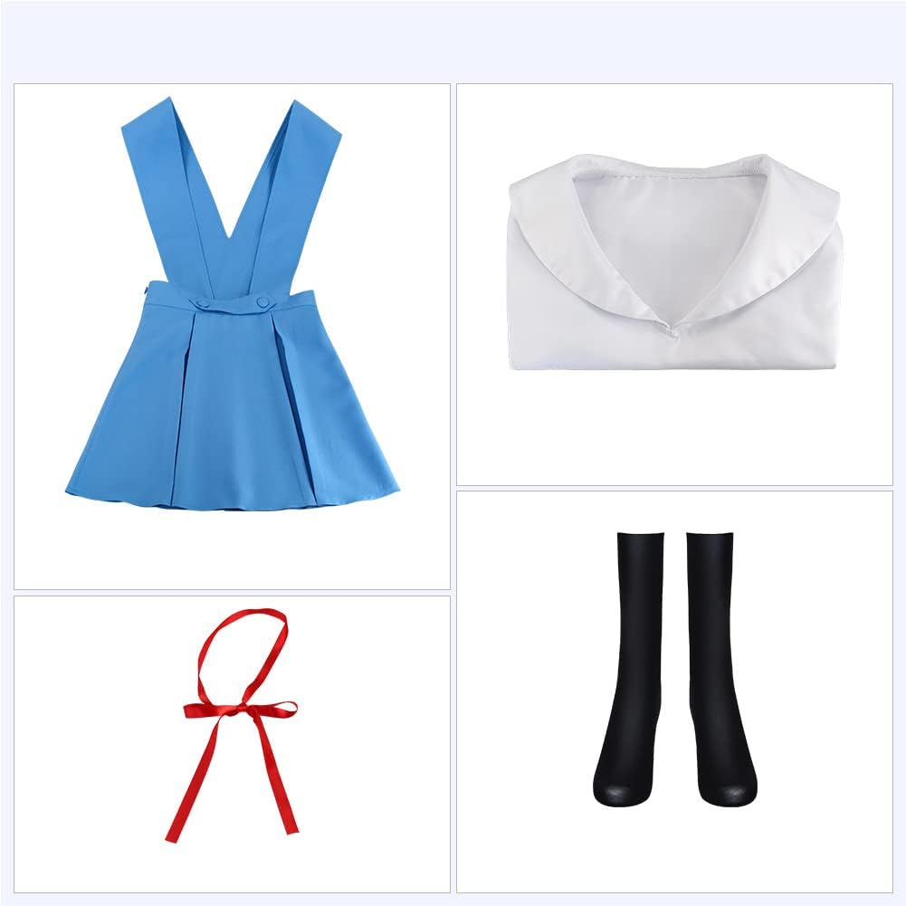 Miniatura 5 de Ayanami Rei - Vestido de cosplay para disfraz de Ayanami