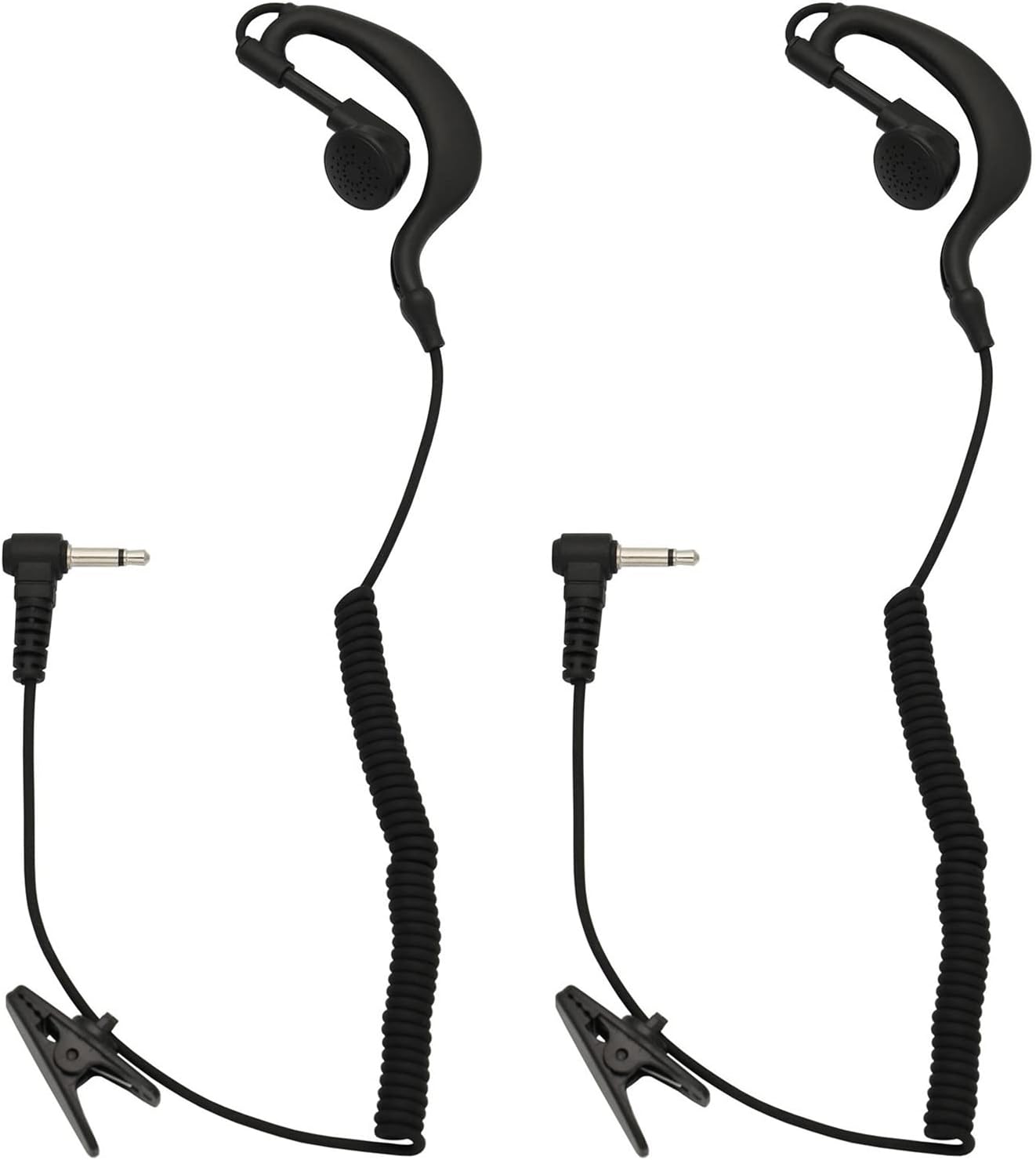 Reyinl 3.5mm Receiver/Listen Only Surveillance Headset with