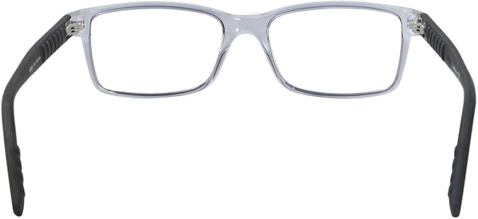 Montblanc Rectangular Eyeglasses MB0066O 003 Transparent Gray/Matte Black 56mm 0066