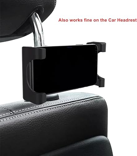 Miniatura 8 de Soporte para tablet para bicicleta de ejercicio, cinta de correr, manubrio elíptico, timón de barco, poste de soporte de micrófono musical, carrito