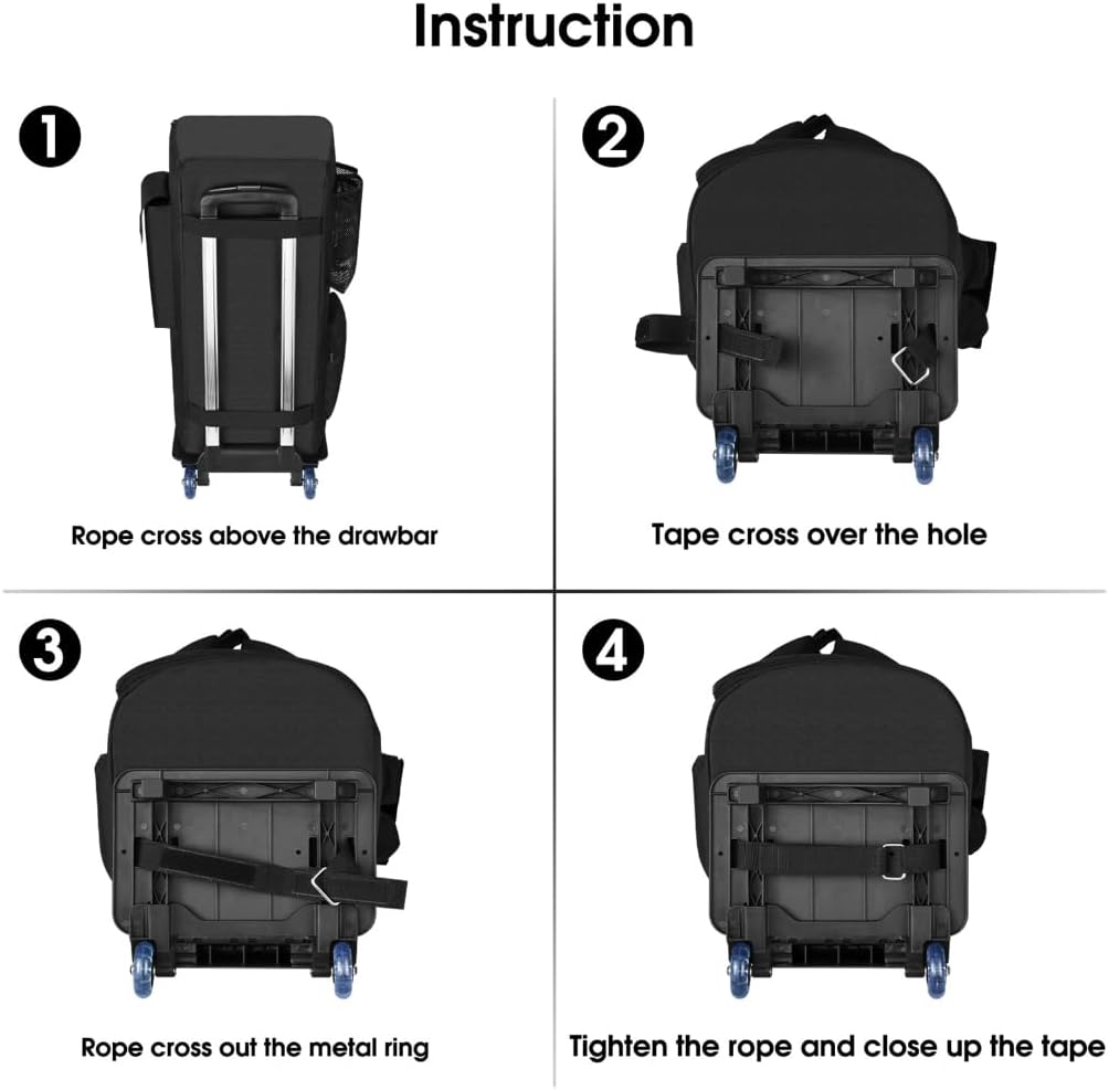 Portable Speaker Storage Trolley Bag Travel for Case for SRS-XP500