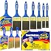 10 Piece Professional Painters Heavy Duty Paint Brush,Paint Brushes,Paint Brushes Set,Paint Brushes,Painters Tools,Painters Brush,Painters Paint Brush
