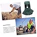 DOITOOL Sandblasting Protective Mask Shawl Lightweight Dust-Filtering Hood for Industrial Use Breathable Pc and Oxford Cloth Comfortable Fit for Workers Dusty Environments