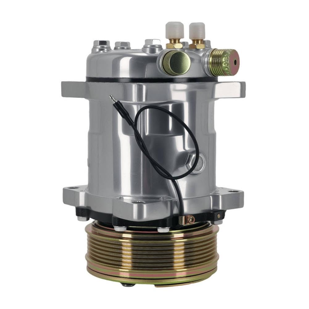 Air Compressor with Clutch for Sanden 508 5H14 6-Groove Belt R134a 12V 38800PD2701
