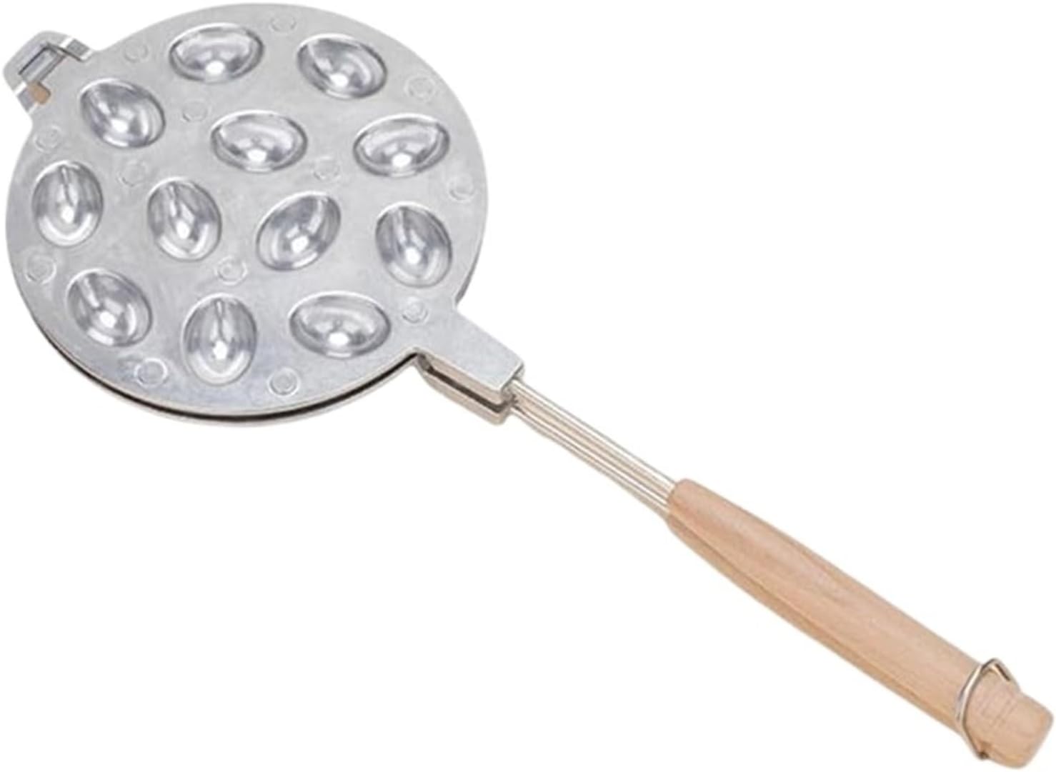 Cookie Assorted Maker, 12 Form Skillet, Oreshki Mold, Cookie Candy Maker Griddle Walnut Press Pastry