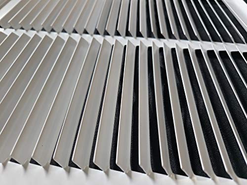 Fits 24x14 Duct Opening | Steel Return Air Grille by Handua | Vent Cover Grill for Sidewall and Ceiling | White | HVAC Cold Air Intake Grille | Outer Dimensions: 25.75"W X 15.75" - Image 5