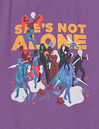 Marvel Girl's She's Not Alone T-Shirt2