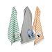 DII CAMZ10669 Cotton Christmas Holiday Decorative Oversized Dish Towels, 18x28, Dishtowel, Cat's Meow (2), 3 Pack