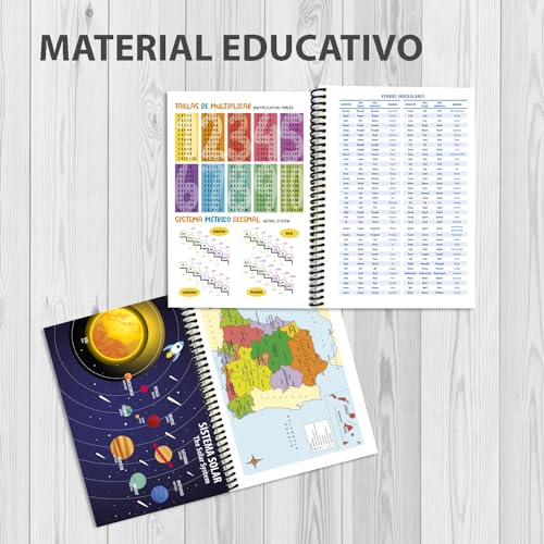 Miniatura 5 de Edidáctica Agenda Escolar 2025-2026 Semana Vista Español Diseño Comic Especial Primaria Espiral Plástico Y Tapas Protectores Formato A5. Tamaño 150 X 211 Tapa Semi Rígida