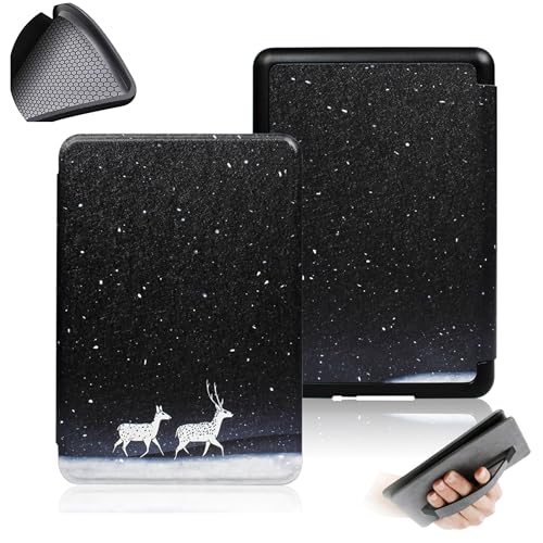 enoxboo Kindle Paperwhite �� 12 ���� (2024 �N����) ����� Kindle Colorsoft Signature Edition (2024 �N����) �p�P�[�X�A�����X���[�v�����@�\�t�� 7 �C���` �\�t�g �J�o�[