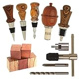 Penn State Industries BSBUNDCS Bottle Stopper Kit Bundle with Blanks & Chuck Woodturning Project