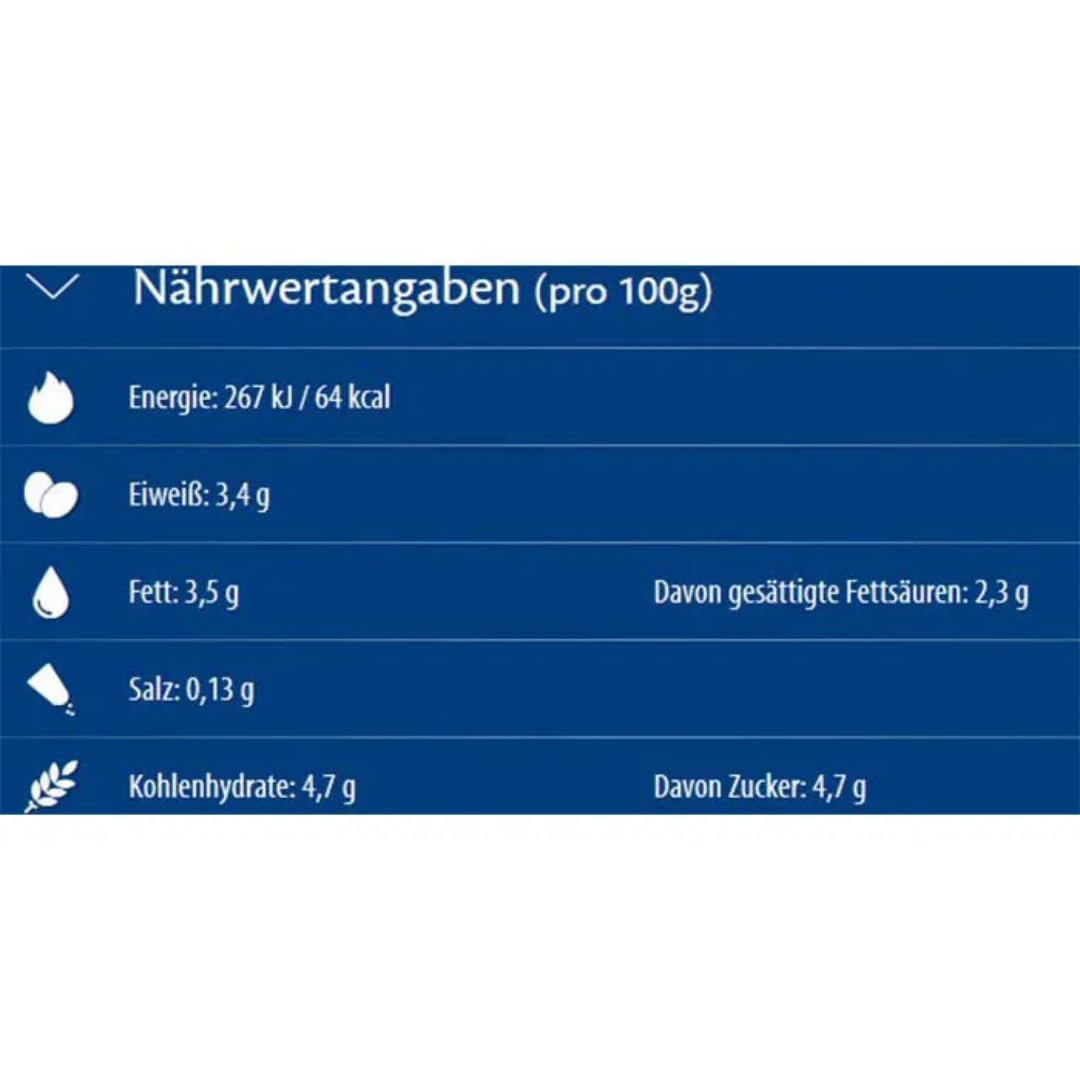 Milch Weihenstephan fettarme H-Milch 3,5% Fett, je 1 Liter, 60 Stück + Pufai
