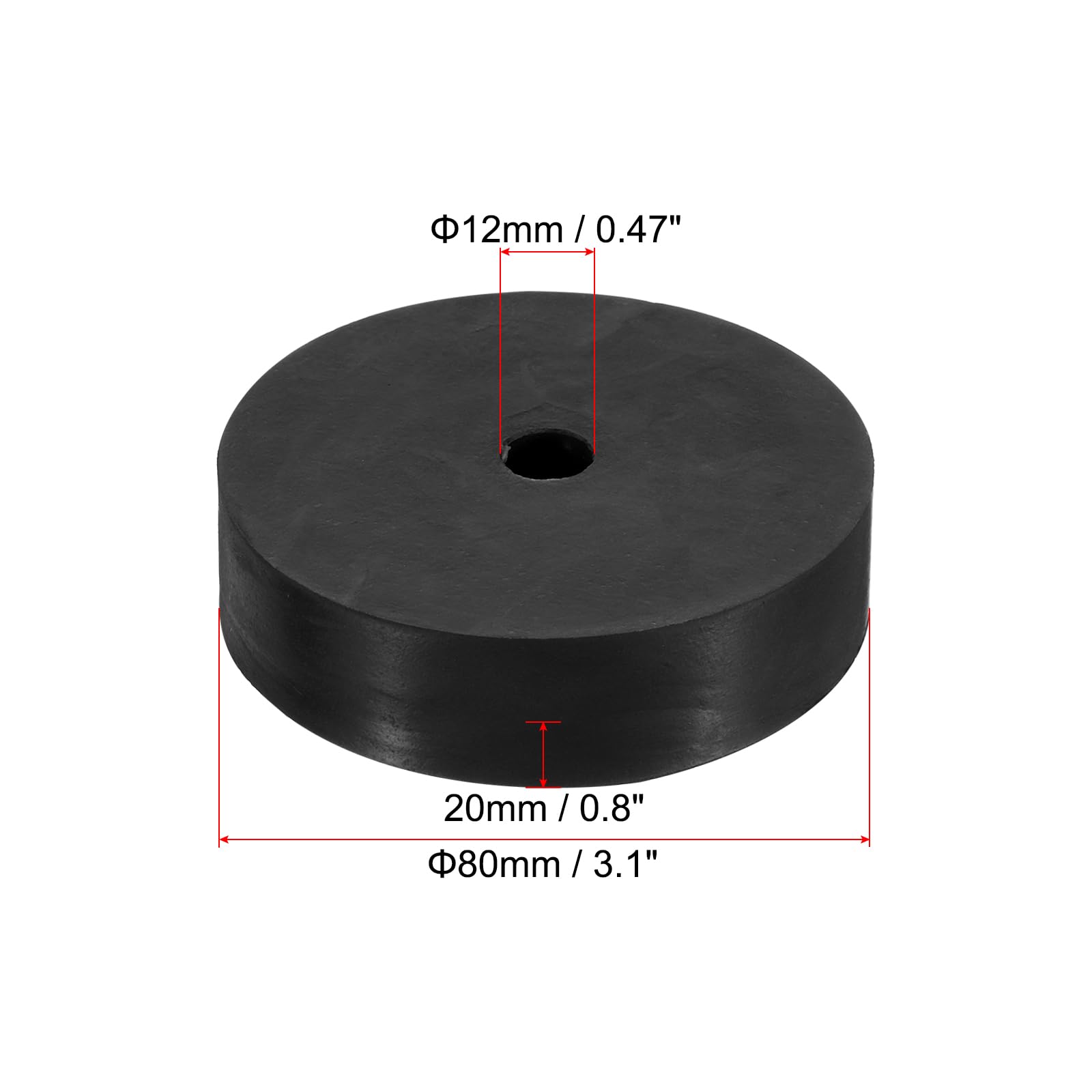 PATIKIL Multi Purpose Rubber Spacer - Image 2