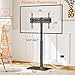 Afaloona Universal Floor TV Stand,TV Floor Mount Stand with Power Outlet for 32-75 inch TV up to 110 lbs, Swivel and Height Adjustable Tall TV Stand for Bedroom,Office(TCP01-M-A01)