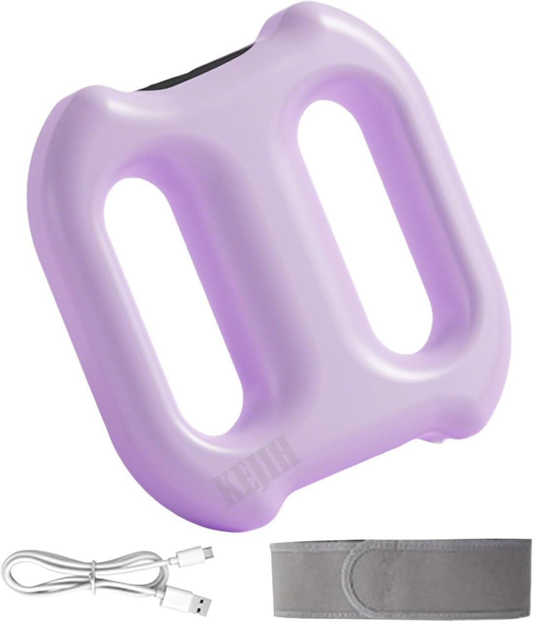 - Percussion Muscle Ring Massager, 5 Speed Setting, 2 Modes, Rechargeable, Deep Tissue Percussion Mini Gun Massager for Full Body Massage, Relief & Relaxation for Men and Women, Lilac (1 Year Warranty) (B)