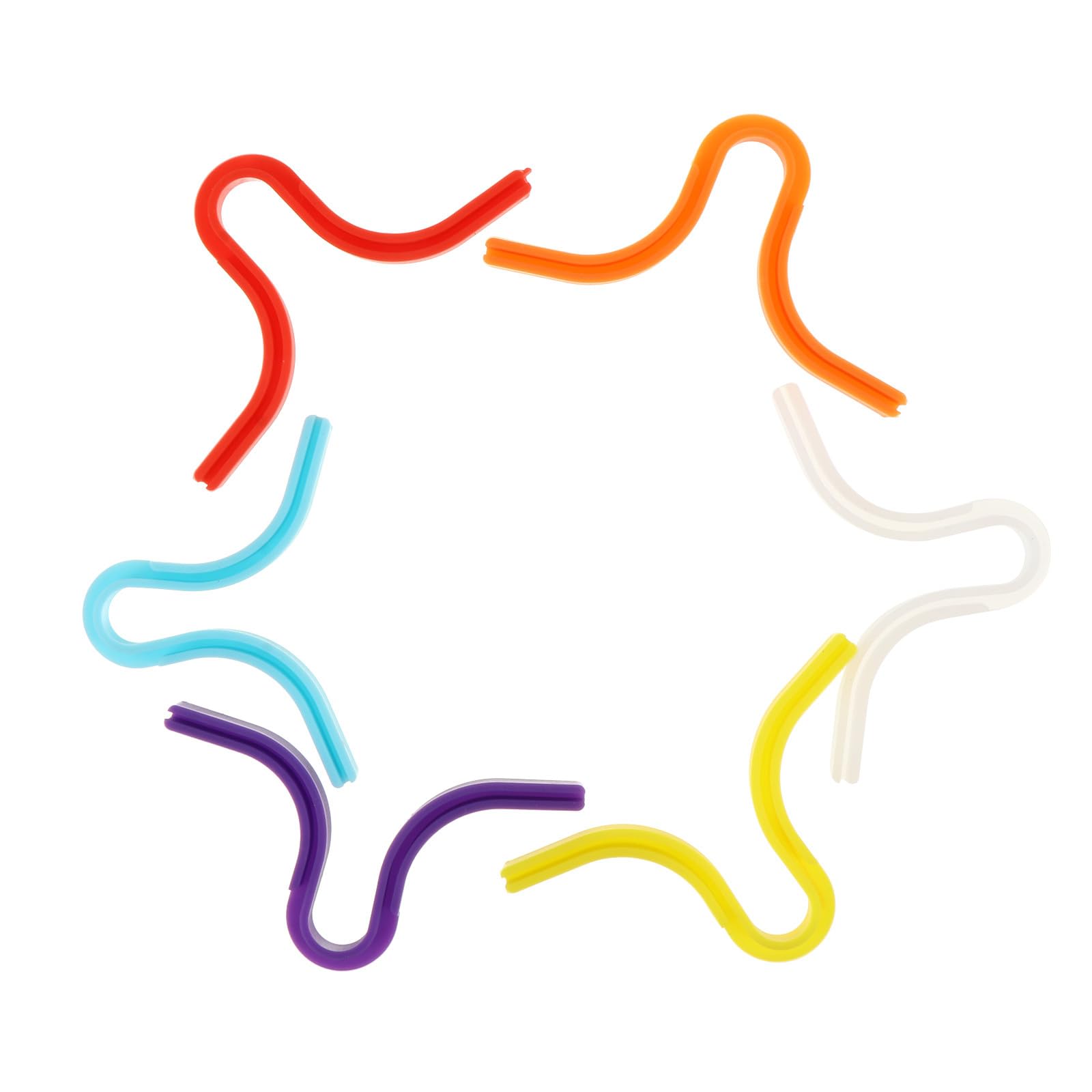 MERRYHAPY Pince-nez Anti-buée en Silicone Confortable et Léger, Lot de 6 Pièces pour Garçon et Filles et Adultes, Coussinets Nasaux pour Lunettes, pour Éviter la Buée Couleur Aléatoire