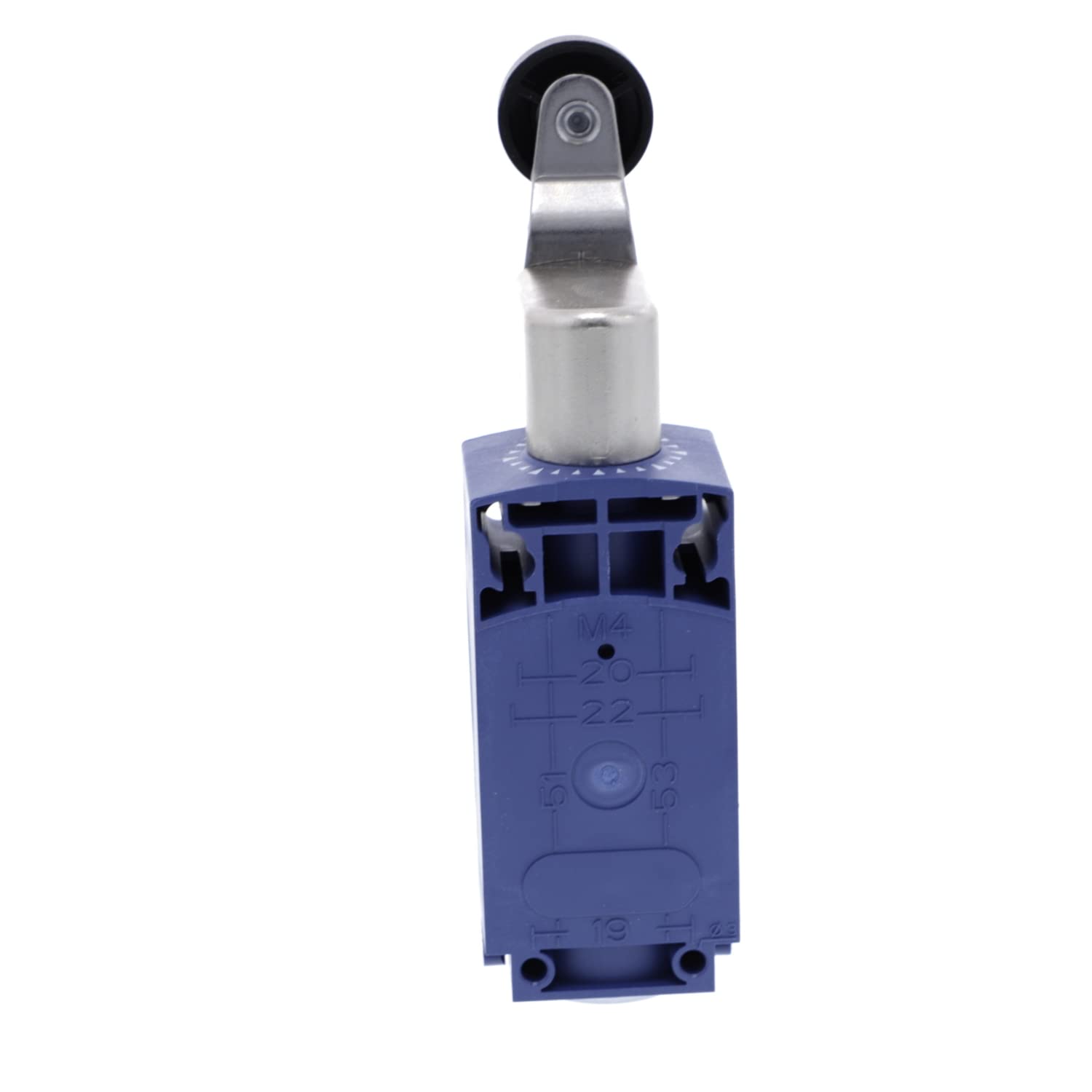Schneider Electric XCKP2118G11 ex OsiSwitch Plastique Interrupteur de position format standard, levier à galet thermoplastique, Zamak rotative tête, 1NC+1NO, brusque, Pg11