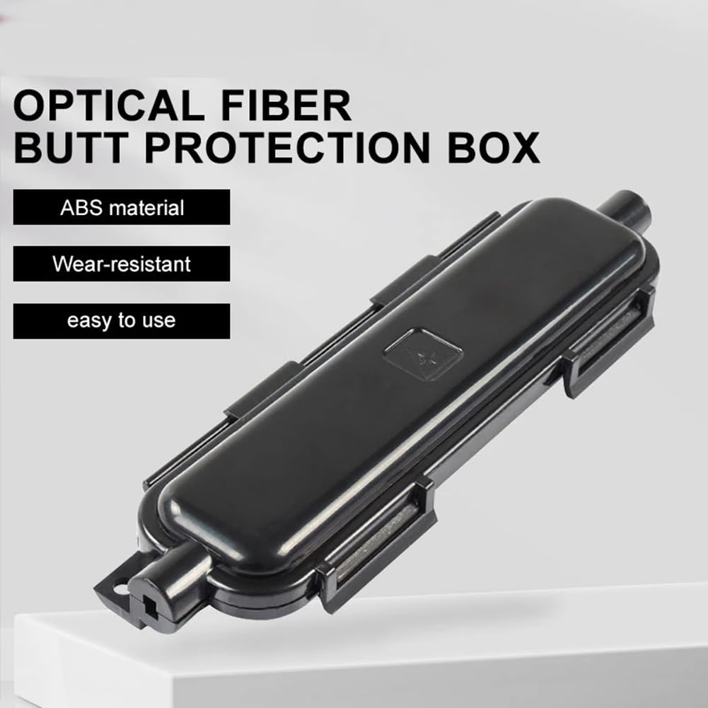 10 Stück Glasfaser-Schutzbox, FTTH, Typ SC Adapter, wasserdichte Schutzbox
