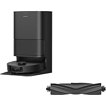 DREAME L40s Ultra CE Robot Vacuum Cleaner Black and Main Roller Brush