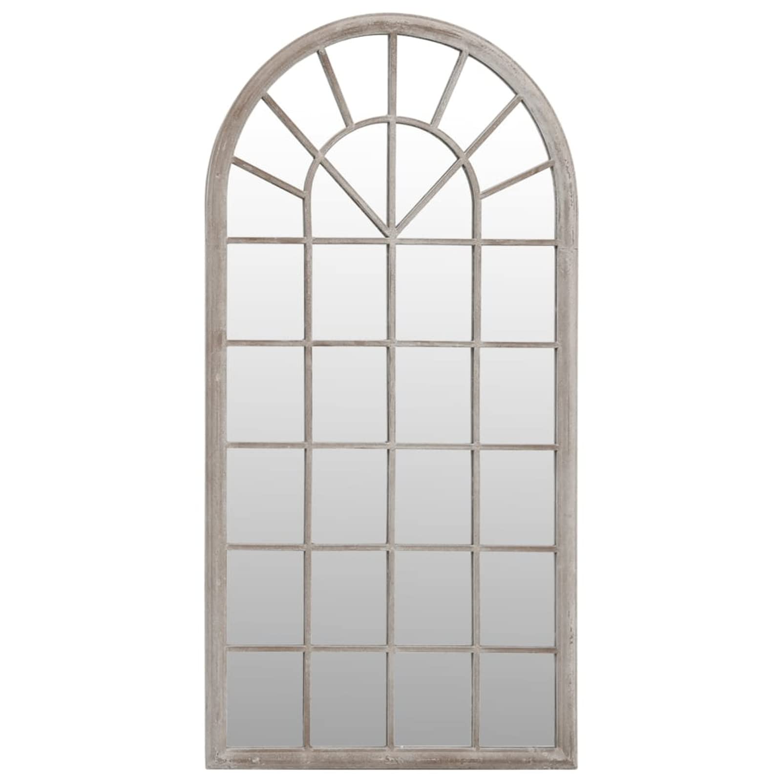 Specchio da Giardino Sabbia 90x45 cm in Ferro per Uso Esterno,Specchio da Parete,Specchio da Parete Moderno,Specchi da Parete-318347