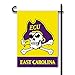 EAST CAROLINA PIRATES 2-Sided Garden Flag Set W/ #11213 Garden Pole