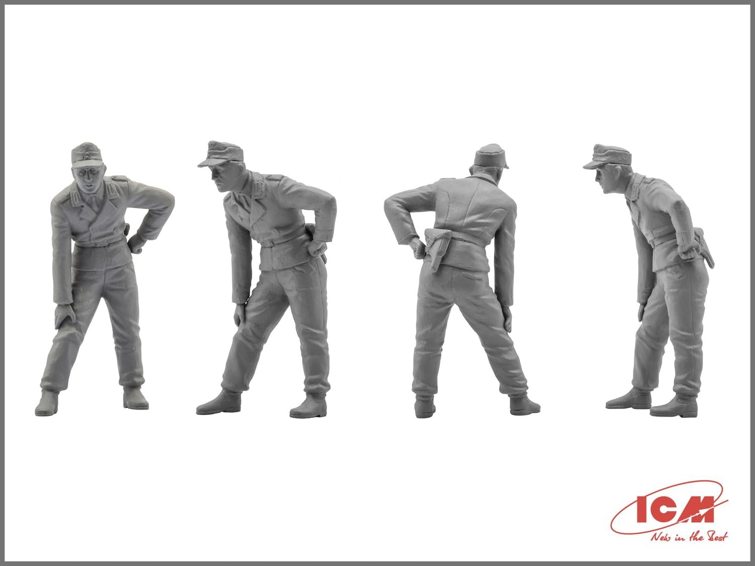 ICM Models German Tank Crew 1943-1945 Building Kit (ICM35211)