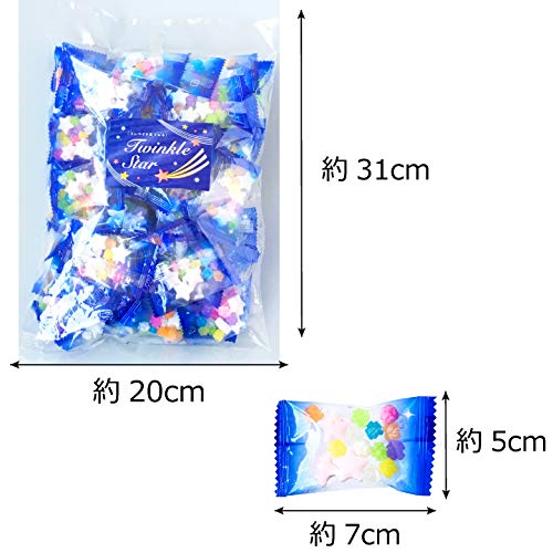 金平糖 星型ラムネと金平糖 小袋詰合せ 500g
