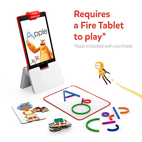 Osmo - Little Genius Starter Kit for Fire Tablet - 4 Educational Learning Games - Preschool Ages - Problem Solving, & Creativity - STEM Toy (Osmo Fire Tablet Base Included - Amazon Exclusive) 51blg9lCv1L - Osmo - Little Genius Starter Kit for Fire Tablet - 4 Educational Learning Games - Preschool Ages - Problem Solving, & Creativity - STEM Toy (Osmo Fire Tablet Base Included - Amazon Exclusive)