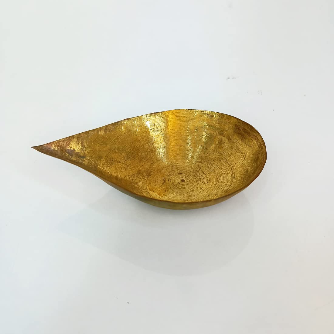 Handmade Pital Pradip, Brass Diya or Deepak for Daily Puja, Size: 4 inches