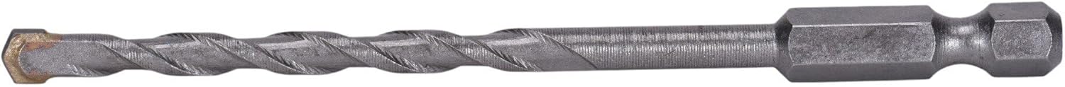 Century Drill & Tool 86610 Impact Pro Quick Change Masonry Drill Bit, 5/32" x 4-1/8"