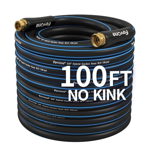 Fevone Heavy Duty 100ft Garden Hose