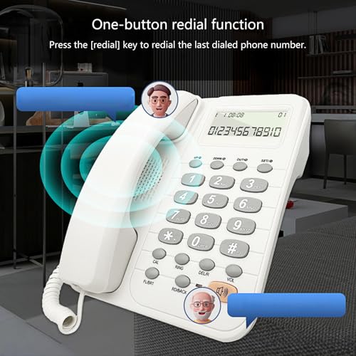 Téléphone de bureau avec coup d'appel entrant pour éviter les erreurs