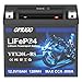 OMUGO YTX20L-BS Lithium Motorcycle Battery 12V 12Ah 850CCA LiFePO4 – Powersports Replacement for ATV, UTV, Snowmobile, Jet Ski, PWC, Scooter, Lawn Mower & Tractor