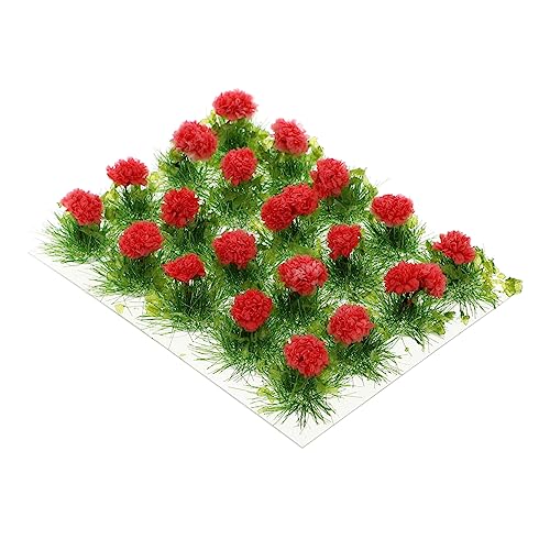 COOPHYA Touffes De Fleurs De Rose pour Modélisme Et Paysage Décoration De Table De Sable Bouquet Décoratif Réutilisable Accessoires pour Diorama