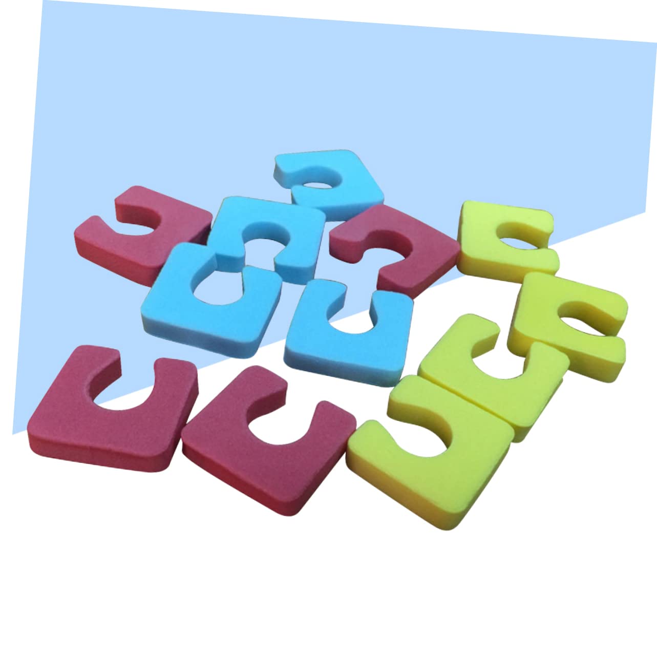 2 Juegos de Separadores de Dedos Juego de Separadores de Dedos de Esponja para Decoración de Uñas Suaves Y Cómodos Fáciles de Usar sin Olor 144 Piezas