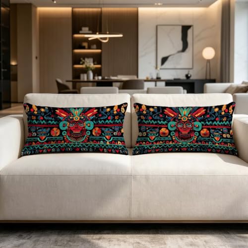 Housse de coussin de salon avec impression recto verso finition soignée - 5
