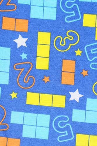 Numberblocks Boys Long Cotton Pyjama Set (3-4 Years) Blue - Image 6