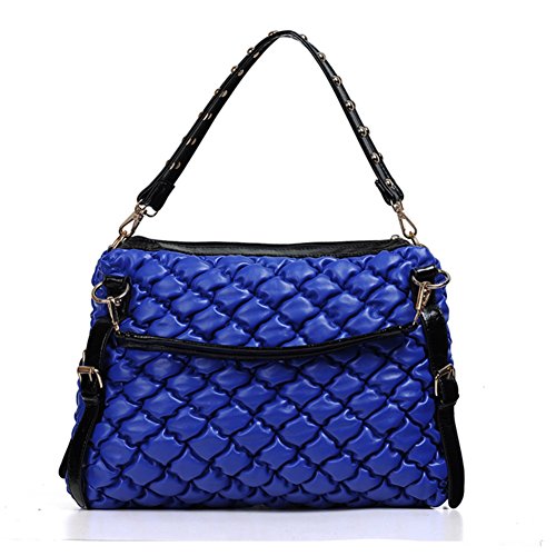 Sac en coton bulle et rivets chic avec espace optimisé pour femme