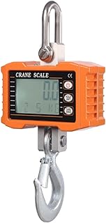 1000kg / 2000lb Digital Industrial Crane Scale, Heavy Duty Electronic Hanging Scale, High Accuracy, for Indoor Farm Factory Outdoor