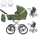 FRIEDRICH HUGO  NATURELINE UNI: Endlich ein Kinderwagen der Ihre Wünsche nach Natürlichkeit und ökologischer Nachhaltigkeit voll erfüllt. Der Natureline ist nicht wie andere Kinderwagen aus günstigen Polyesterstoffen von unbekannter Herkunft gefertigt. FRIEDRICH HUGO  NATURELINE UNI umgibt Ihr Baby mit Bio Organic Baumwolle und Naturleinen.Ganz ohne die in üblichen Kinderwagen genutzten chemische Farbstoffe, Bleichmittel.Der Stoffeinsatz ist auf natürlicher Basis hergestellt.