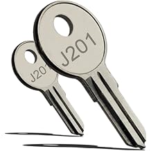 2 Toolbox Keys Cut to Code that fit Better Built. Reading, Snugtop,Jobco Toolbox/Replacement Tool Box Keys Compatible with Better Built. Reading, Snugtop,Jobco/Code J202