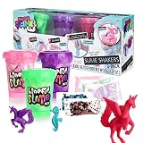 【Kit Divertido kit para hacer limo】 Haz que tu propio limo estimule la creatividad de tu pequeño, no es solo un juguete sino un experimento de ciencia mágica. Hacer que sus hijos se sientan como si estuvieran en un laboratorio de experimentos científicos y presentarles la ciencia básica desde el principio. Fácil y simple de hacer. Con un empaque atractivo único, artículos bien equipados, los niños pueden jugar con el kit de limo para el día.