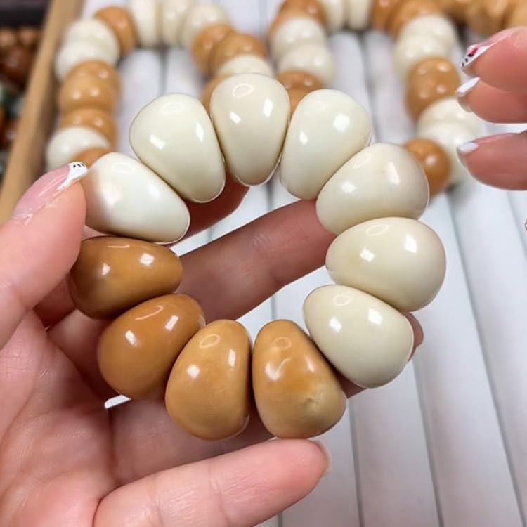 Juguetes culturales de marfil vegetal de gato para diseñar tus propias pulseras amuletos